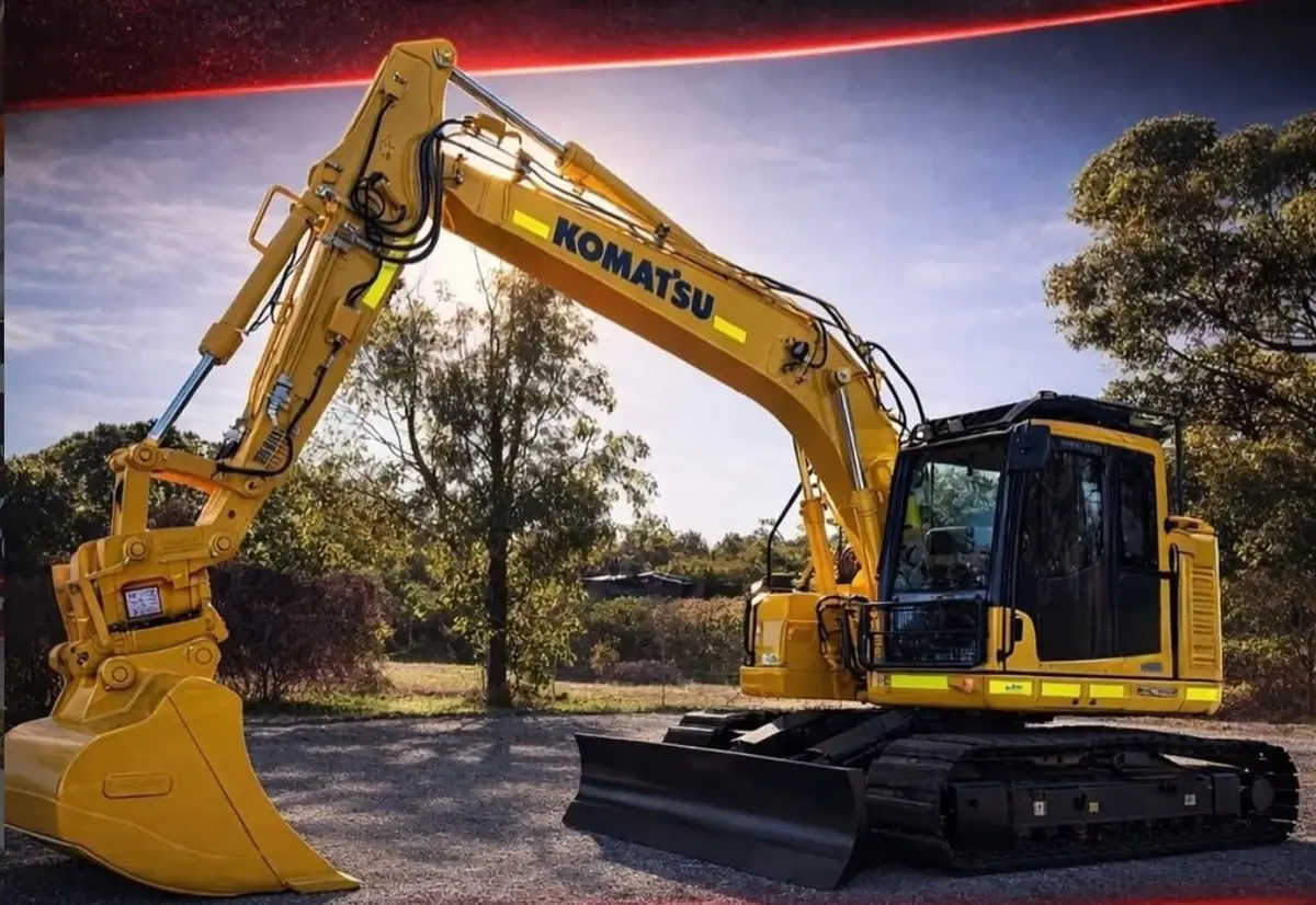 Komatsu PC138US-11 excavator from the Plant Hire Perth wet hire fleet